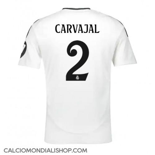 Maglie da calcio Real Madrid Daniel Carvajal #2 Prima Maglia 2024-25 Manica Corta